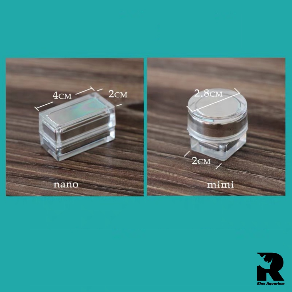 Nam Châm Chùi Hồ Kính Chihiros Mini || Nano | Hít Chà Hồ Magnet Cleaner Cho Hồ Cá Cảnh, Hồ Thủy Sinh