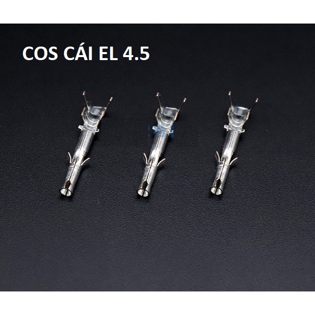 Đầu cos đực cái của loại đầu nối EL 4.5mm