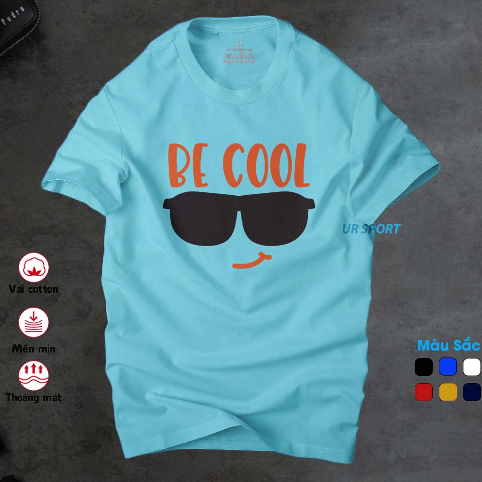 Áo thun nam cổ tròn Be Cool thời trang năng động cá tính lịch lãm | ur sport