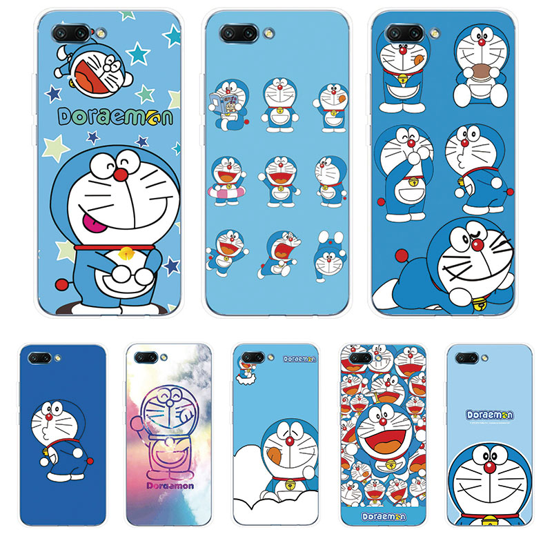 Ốp Lưng Huawei Honor 8 9 10 Honor10 Lite TPU mềm Case Doraemon