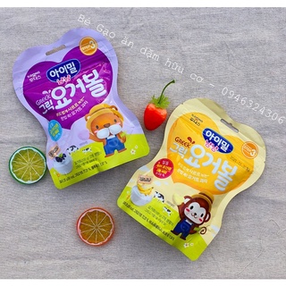 Sữa chua khô trái cây Ildong Hàn (60 viên/gói)