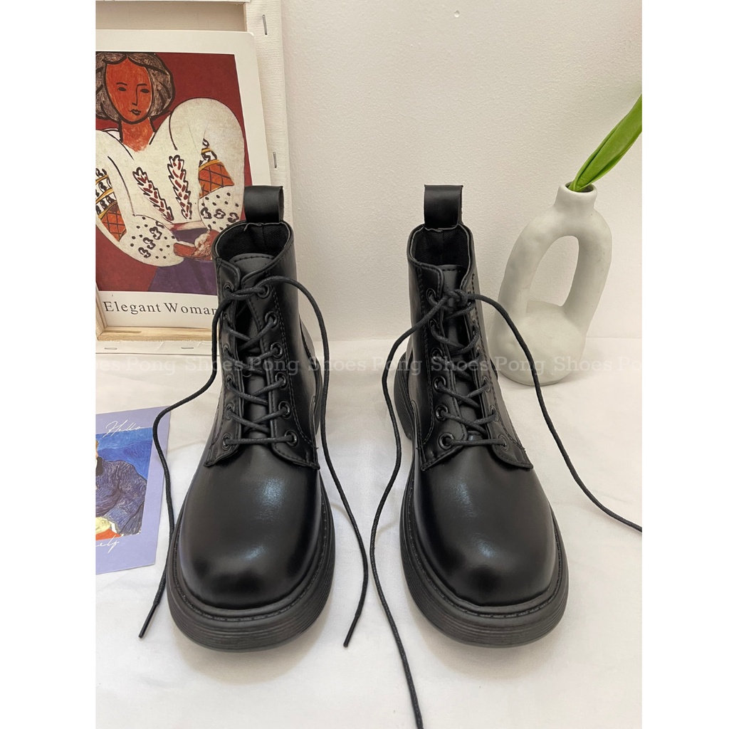 Giày Bốt Martin cổ thấp Phong Cách Retro Thời Trang mã 1314 | BigBuy360 - bigbuy360.vn