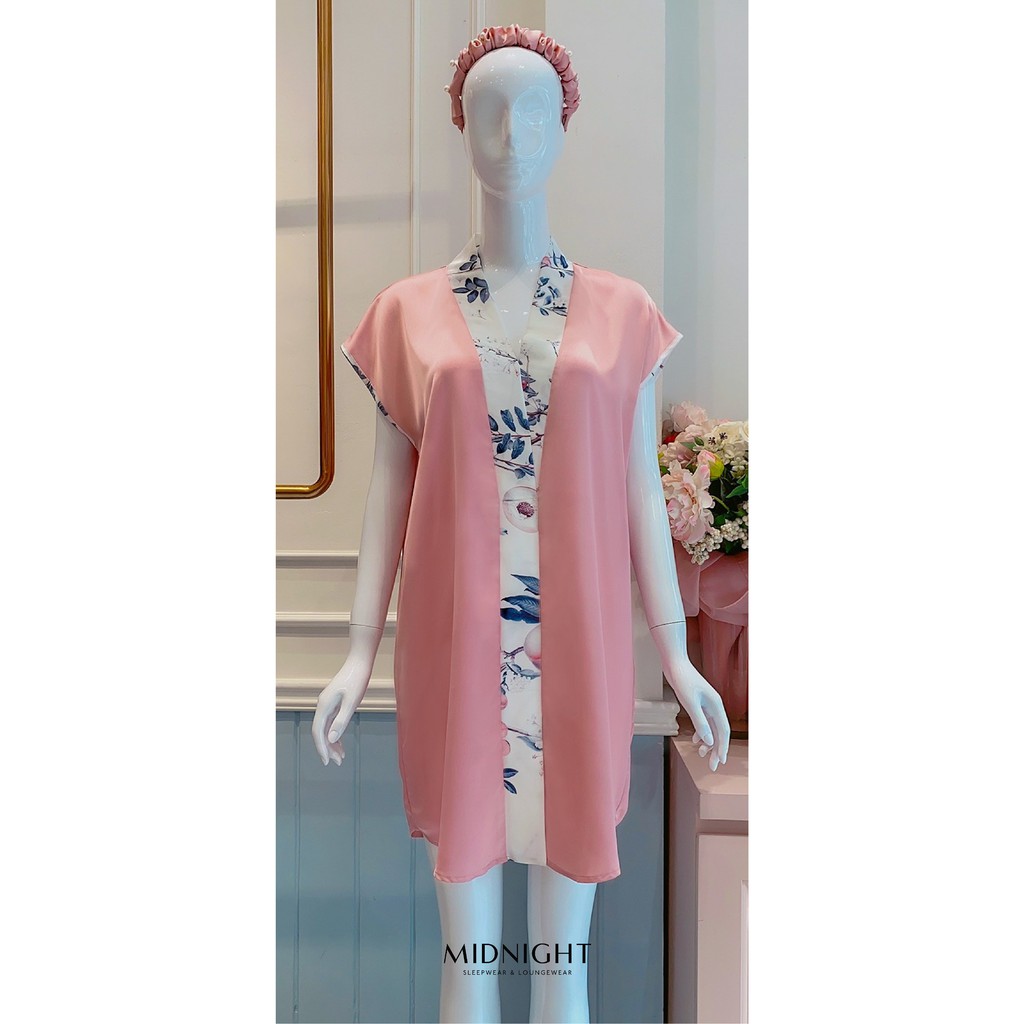 Đồ ngủ mặc nhà Váy viền hoa Oriental - Midnight Sleepwear | BigBuy360 - bigbuy360.vn