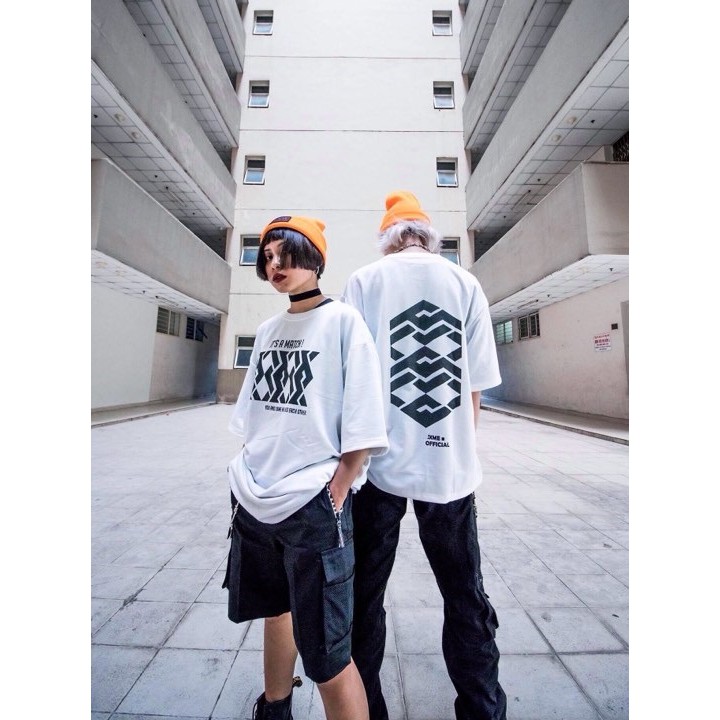 Áo Thun MATCH TRẮNG Unisex 1hitshop