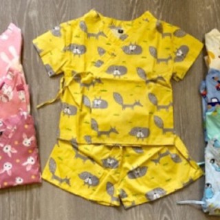 Combo 4 bộ yukata cho bé trai và bé gái