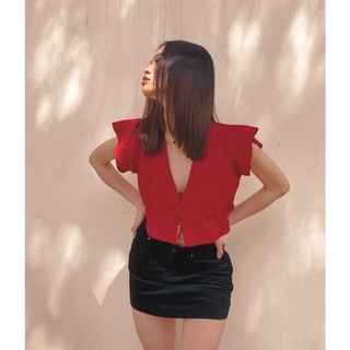 ÁO CROPTOP CỘT EO