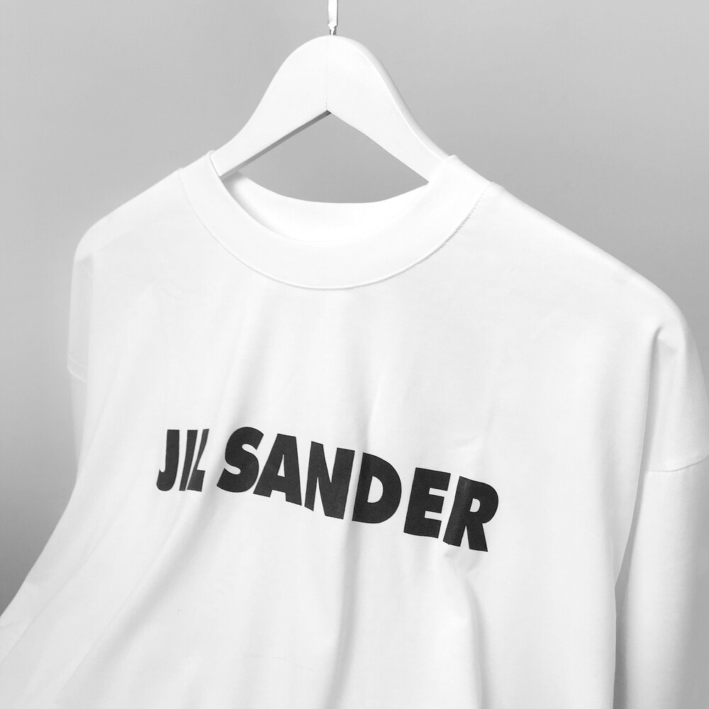 Áo thun local brand tay lỡ JIL SANDER , áo phông trắng cộc tay nam nữ unisex , Odin Clothing