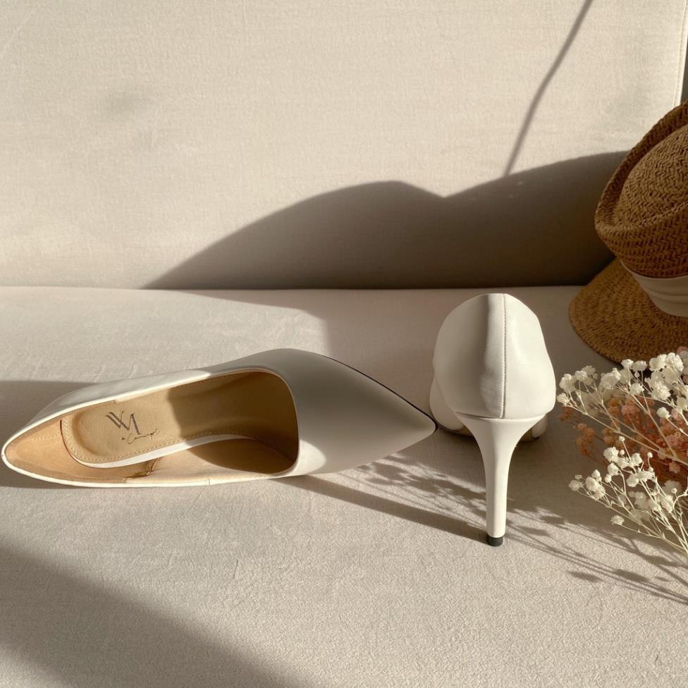 Giày Cao Gót Bít Mũi Sang Trọng 7cm - YUME G0003