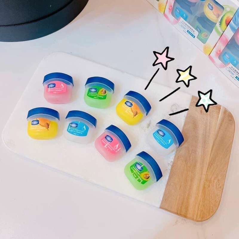 COMBO 4 Hủ dưỡng môi vaselinee