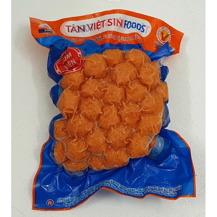 Tôm viên Tân Việt Sin 500gr