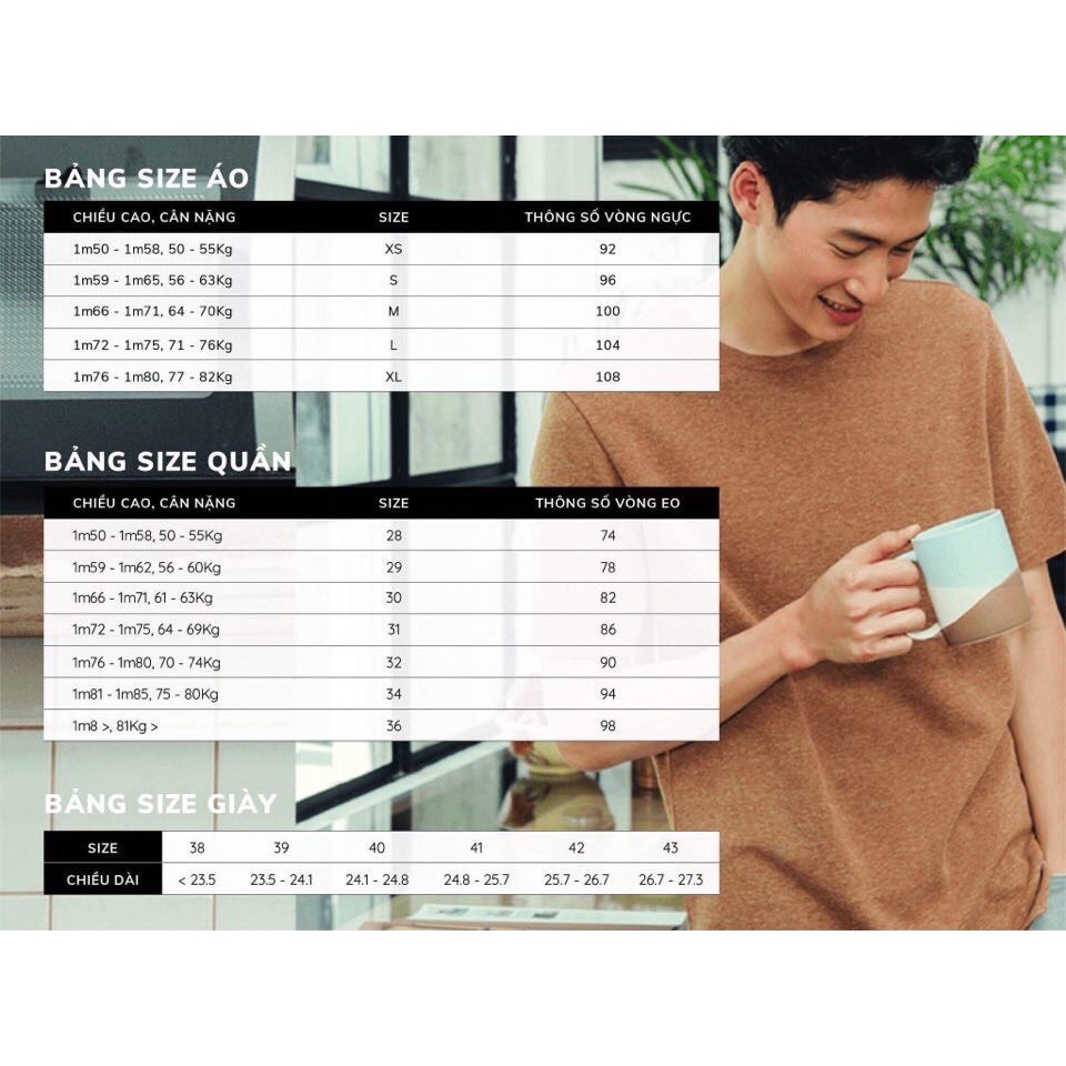 Áo sơ mi nam oxford dài tay cổ bẻ nẹp thường túi ngực Routine SM1032003