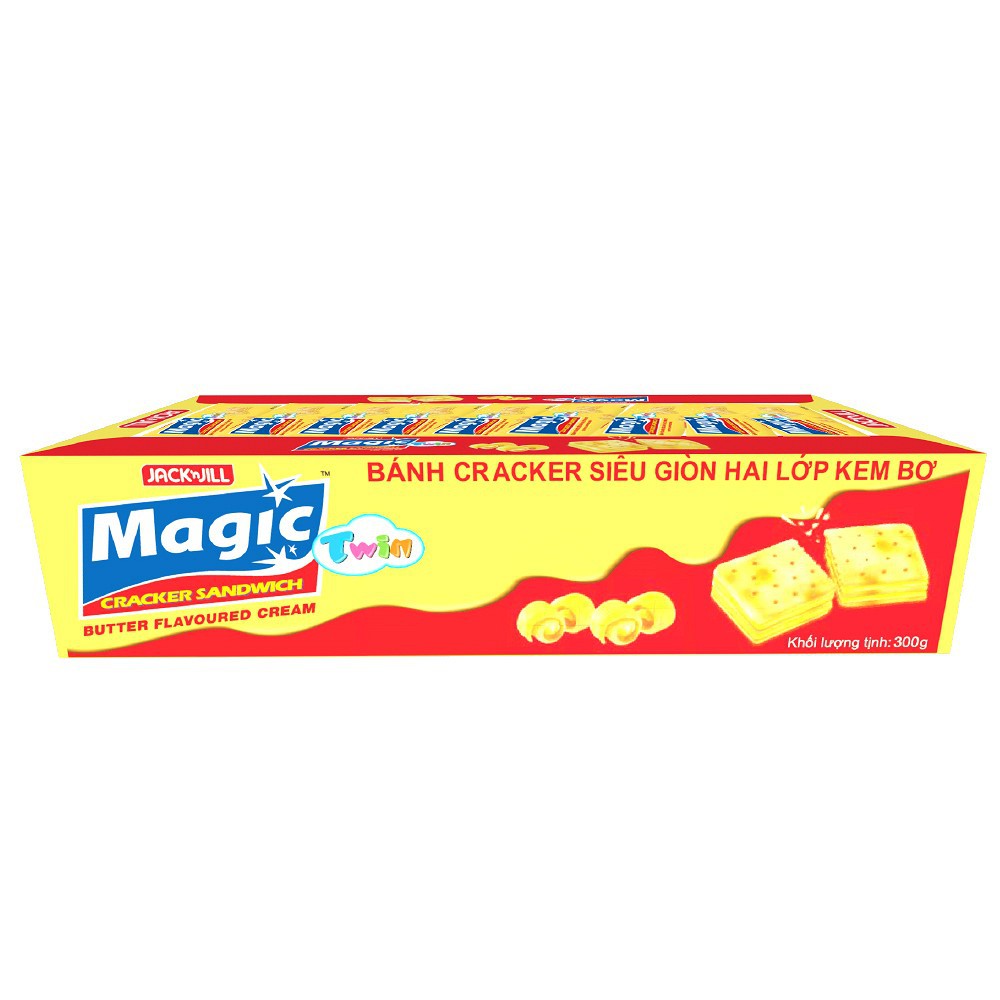 Bánh Phô Mai Magic Twin 2 Lớp Kem (Hộp 20 cái)