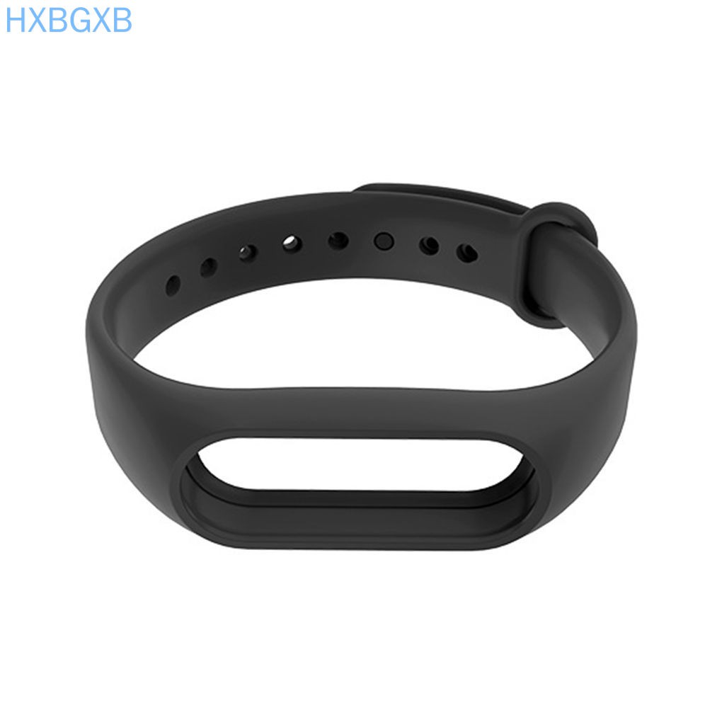 Dây Đeo Thay Thế Chất Liệu Tpu Màu Trơn Cho Xiaomi Miband2