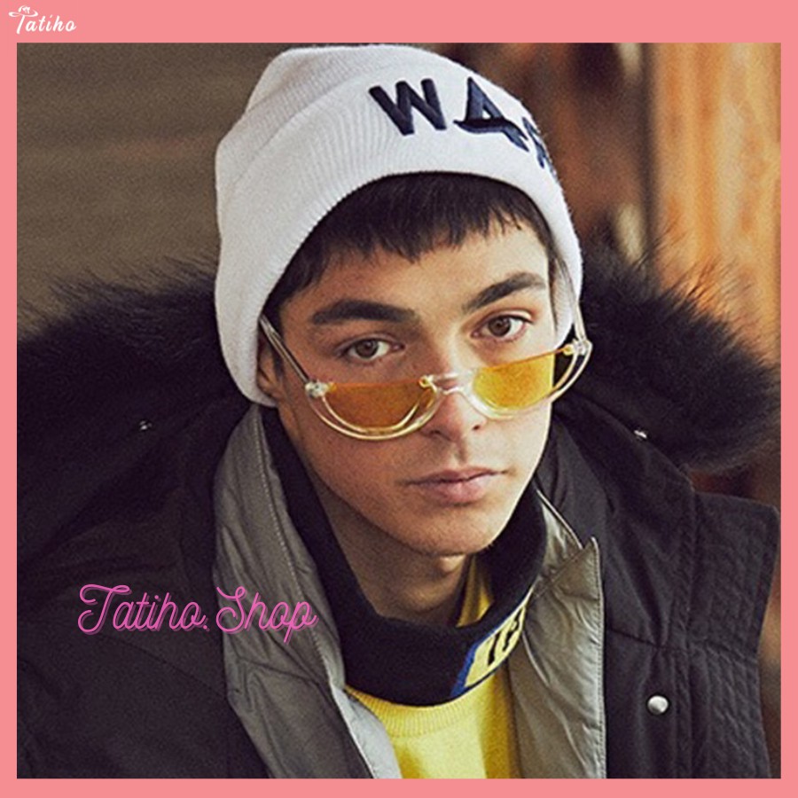 [HÀNG XỊN, GIÁ TỐT] Kính Râm (Kính Mát) Cao Cấp Nửa Gọng Nhựa Phong Cách Châu Âu - Carl Fitow - Mã MK019