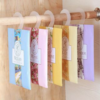 Combo 10 túi thơm treo quần áo - túi thơm tinh dầu thảo mộc tự nhiên treo phòng