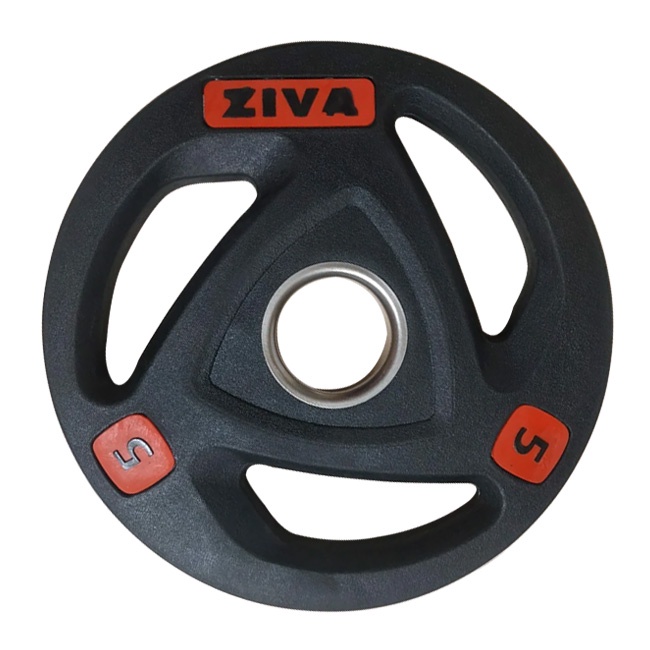 [Reefitsport] Tạ đĩa cao su Ziva 2.5kg phi 50