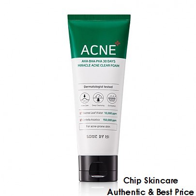 [HSD Xa Nhất] Sữa Rửa Mặt "Thần Kỳ" Some By Mi AHA-BHA-PHA 30 Days Miracel Acne Clear Foam 100ml | BigBuy360 - bigbuy360.vn