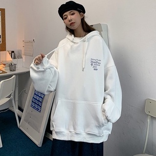 Áo Hoodie Tay Dài Form Rộng Dễ Phối Đồ