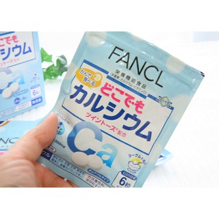 kẹo canxi fancl túi 7 ngày