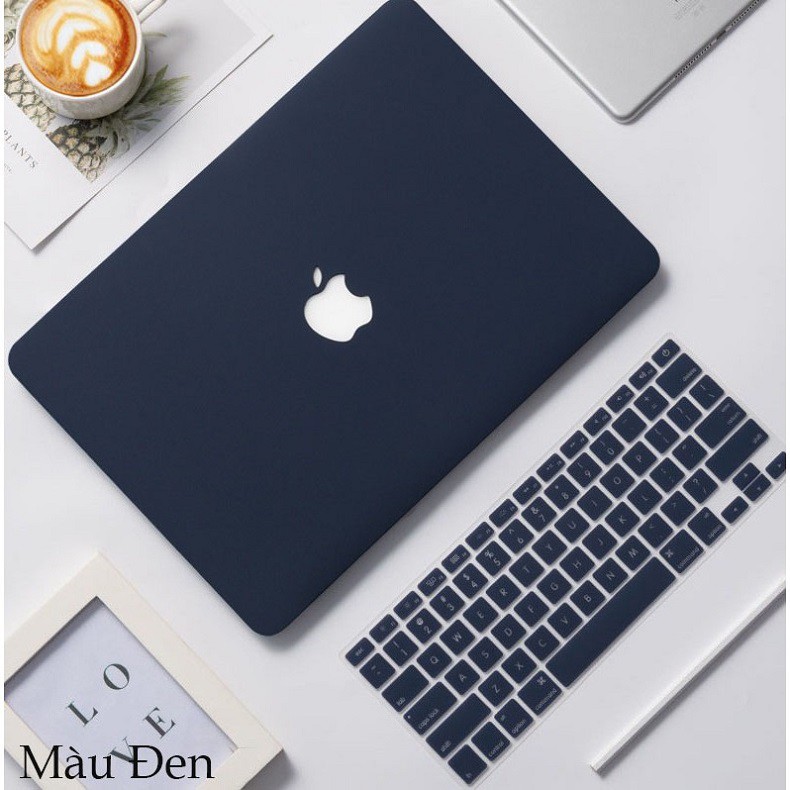 COMBO Ốp + Phủ phím cho Macbook cùng màu (Tặng Kèm Nút Chống Bụi + Bộ kẹp chống gãy sạc) | WebRaoVat - webraovat.net.vn