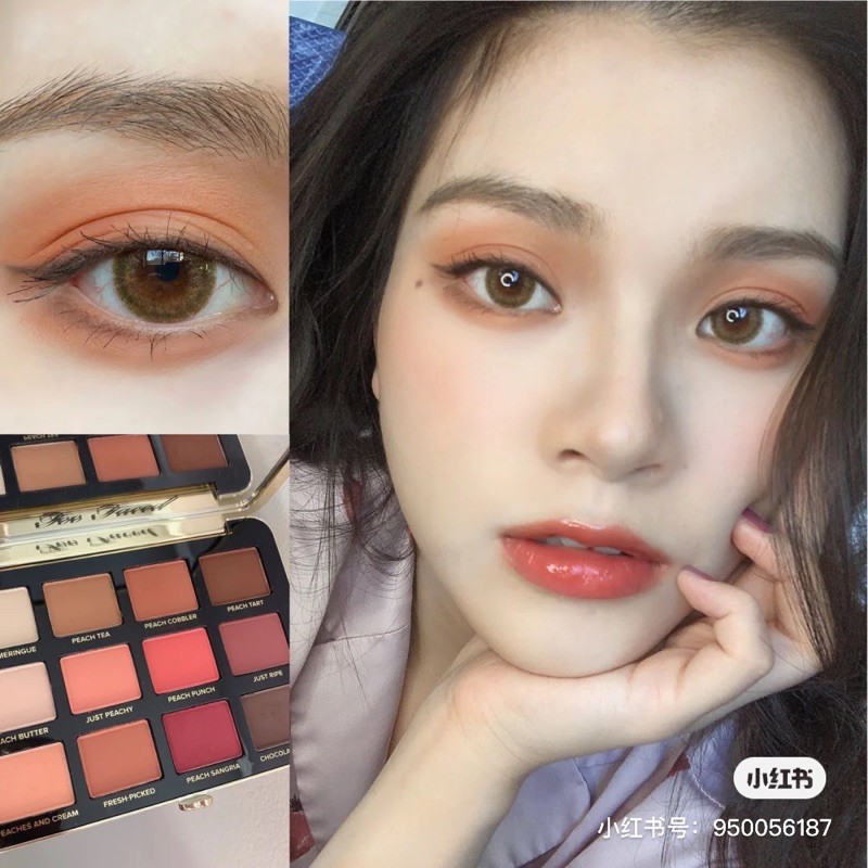 Phấn Mắt Too Faced Just Peachy Mattes