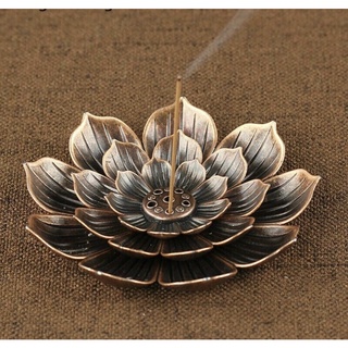 Lư xông trầm hương - Lư đốt trầm hình cánh hoa sen