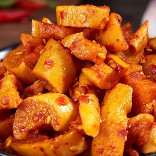 1kg củ cải xào giòn cay tứ xuyên
