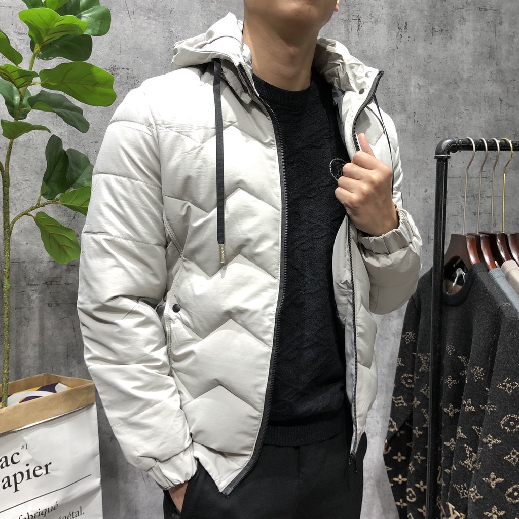 Áo khoác phao nam MŨ RỜI đại hàn bigsize thời trang cao cấp APHA11 - 901 | BigBuy360 - bigbuy360.vn