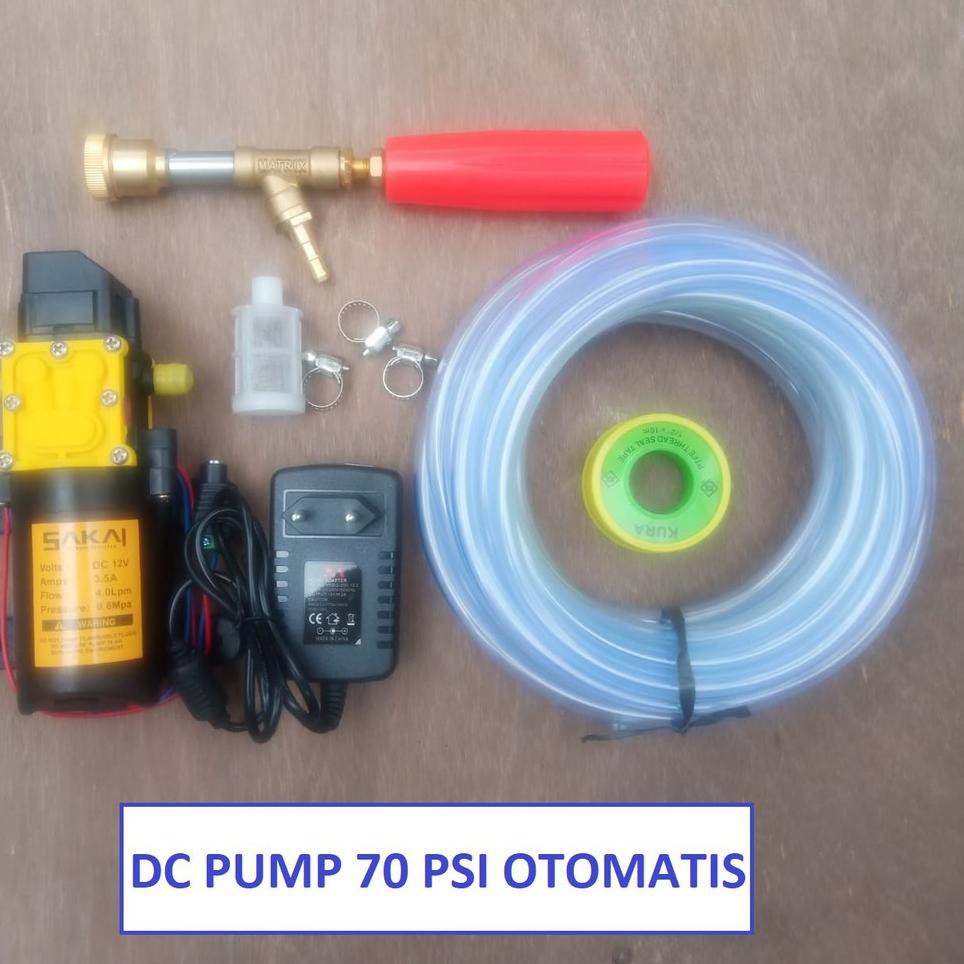 Máy Bơm Hơi Mini 12v 70 Psi Chuyên Dụng Cho Xe Hơi