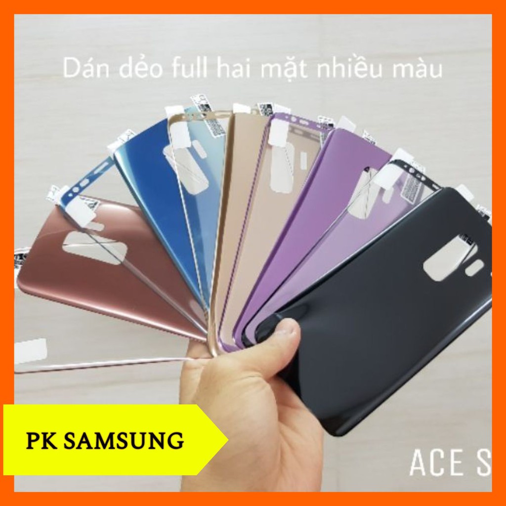 Dán cường lực dẻo Samsung ( mặt trước + mặt sau ) S9 , S9 Plus