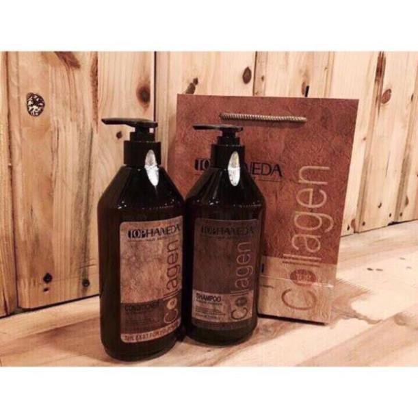 🌻RẺ VÔ ĐỊCH🌻 CẶP Dầu Gội Dầu Xả HANEDA COLAGEN * 785ml | BigBuy360 - bigbuy360.vn