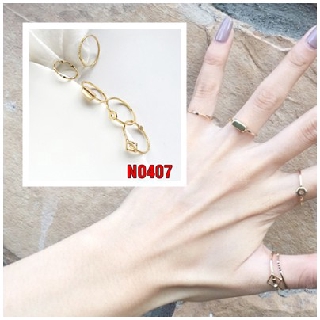 Nhẫn nữ combo nhiều chiếc đeo thay đổi kiểu  N04T2