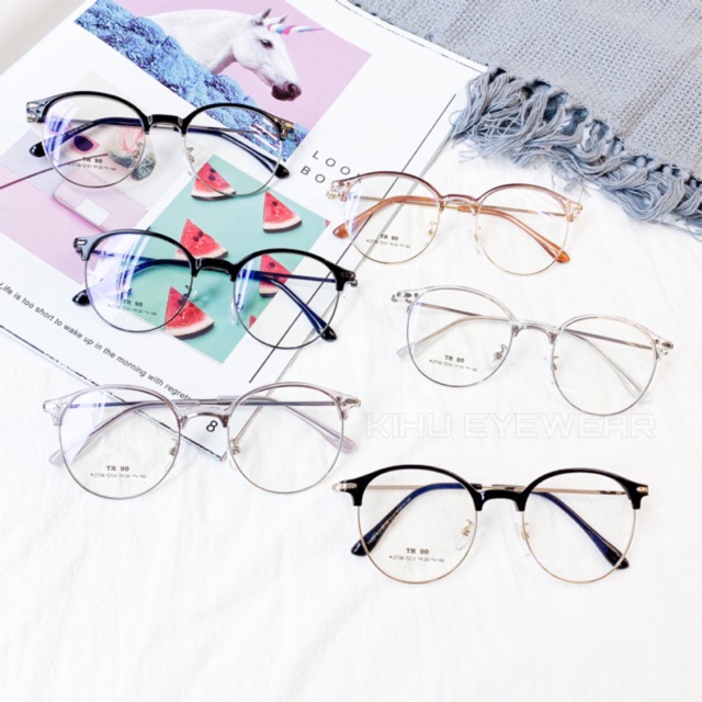 Kính nữ gọng tròn TR90.2736