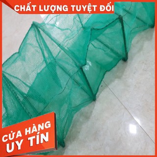 Lưới lồng bát quái bắt cá tép tôm cua 11 khung