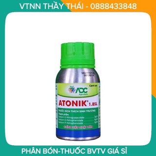 [RẺ NHẤT SHOPEE] Atonik chai 100ml,kích thích tăng trưởng, ra rễ, cho hoa lan, hoa hồng, cây cam quýt cây ăn trái, lúa