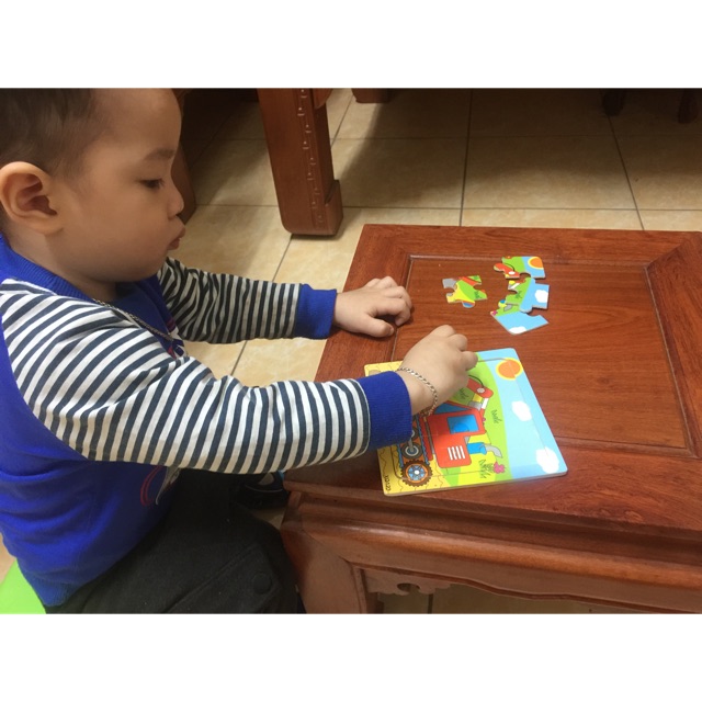 Ghép hình cho bé nhiều mẫu (Ảnh thật)