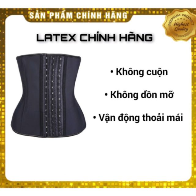 Đai nịt bụng 29cm 9 xương PERFECT LATEX