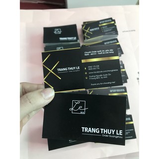[COMBO 300] IN NAME CARD - IN DANH THIẾP - IN CARD VISIT - IN THEO YÊU CẦU - THIẾT KẾ SANG TRỌNG