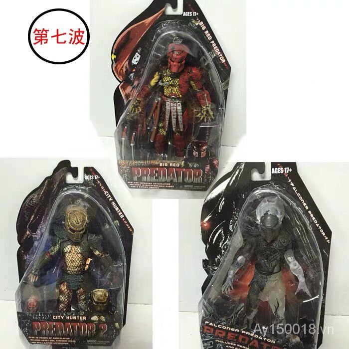 Mô Hình Nhân Vật Predator Red The Elders 7inch