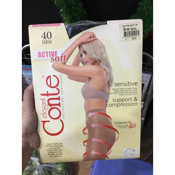 Quần tất Conte 40 thương hiệu Nga.