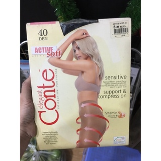 Quần tất Conte 40 thương hiệu Nga.