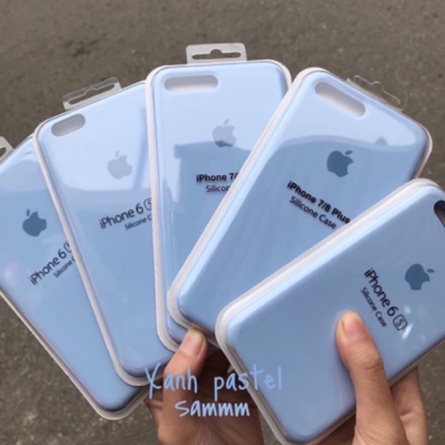 ✨Iphone 6 đến 11 Pro Max ✨#Sỉ 25k- Ốp chống bẩn dễ lau chùi logo quả táo lót nỉ chống sốc silicon