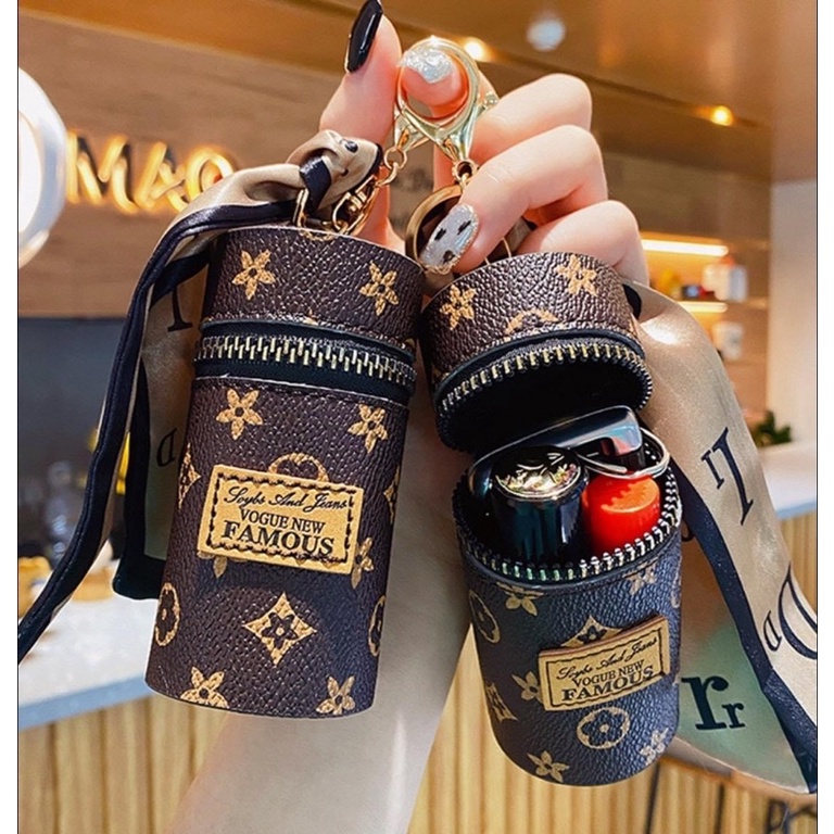 FREESHIP] TÚI MINI ĐỰNG SON, TÚI GUCCI TREO CHÌA KHÓA DA PU TẶNG KÈM KHĂN  LỤA CAO CẤP | Shopee Việt Nam