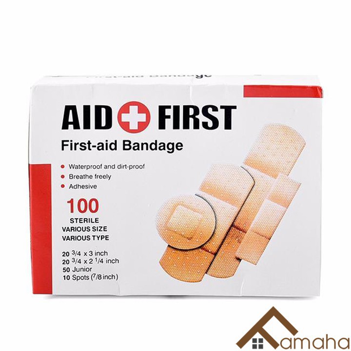 Băng Cá Nhân Gia Đình 102 miếng các loại Urgo - Zilgo - UrgoTana - First Aid