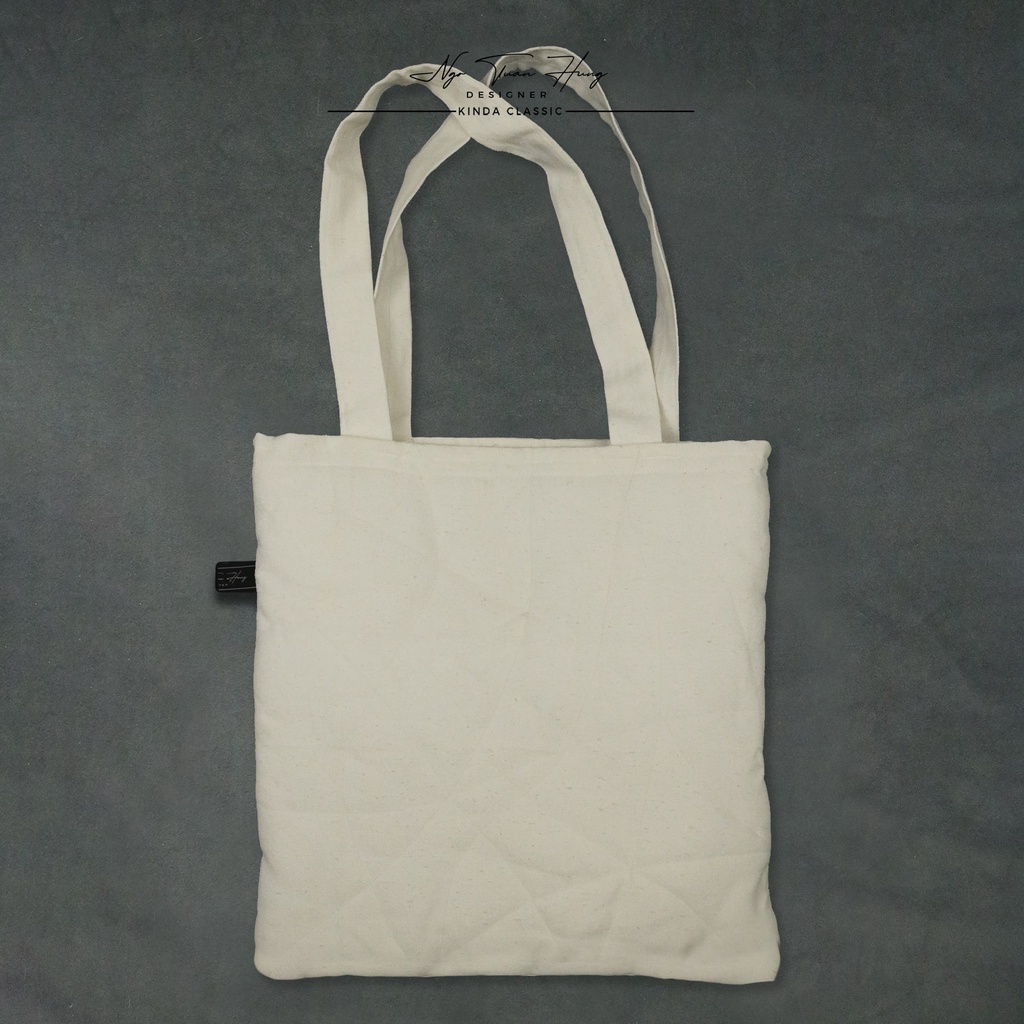 Quilted Canvas Tote Bags