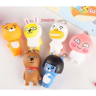 Móc khóa Kakaotalk ryan, đào, muzi, neu, frodo - SP002583
