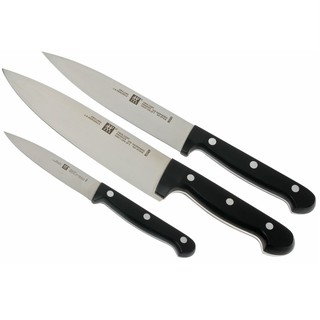 Set dao Zwilling Gourmet 3 món, Bộ dao Zwilling Made in Germany dập thân dao