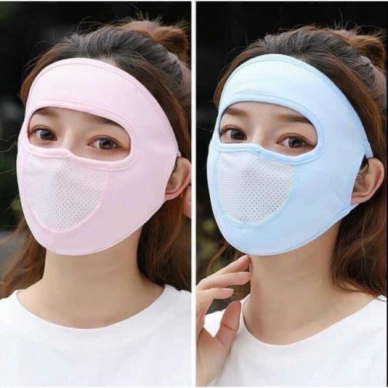 Khẩu Trang Ninja Chống Nắng Có Lưới Thông Hơi Thoáng Khí ( Phù Hợp Cho Ngày Hè)