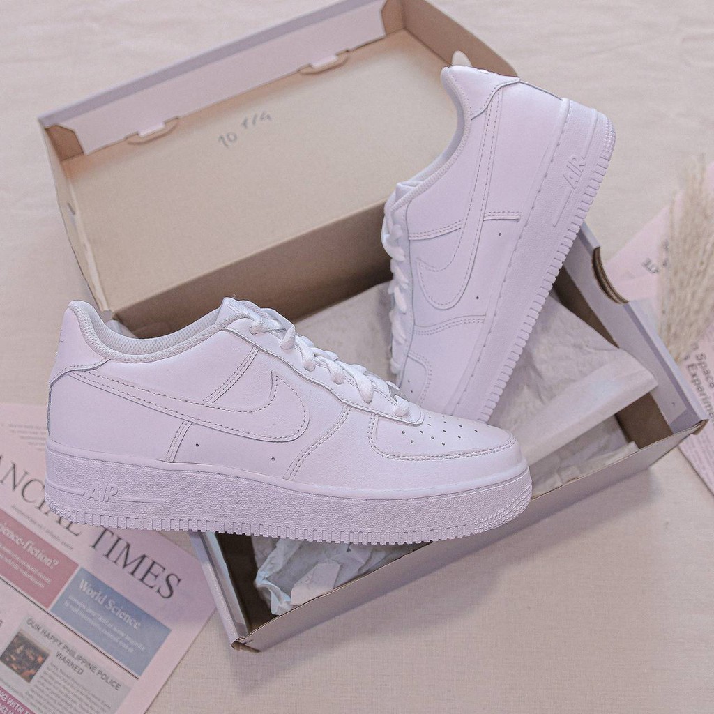 Giày Nike Air Force 1-314192117-all white