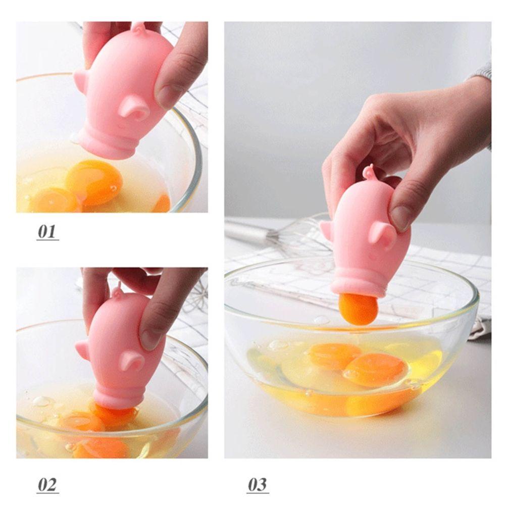 WTTLE Dụng Cụ Tách Lòng Trắng Trứng Gà / Ếch Hoạt Hình Tiện Lợi